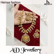 AD Jewellery | Bollywood Jewellery |  Indian Necklace with Earrings