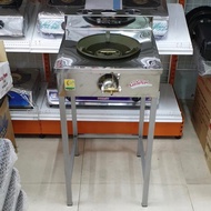 LUCKY FLAME เตา KB5 เดี่ยว ลัคกี้เฟลม รุ่น SA-920 หน้าสแตนเลส ขาเหล็ก อย่างดี ไฟแรง ไฟสวย เตา+หัวปรั