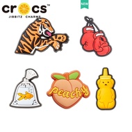 Jibbitz cross Shoe Buckle Hole Shoe Accessories Tiger Goldfish cross Shoe Flower diy Cute Decorative