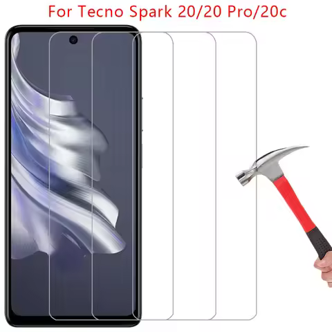 screen protector for tecno spark 20 pro 4g 5g 20c protective tempered glass on techno spark20 20pro 