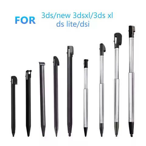 4pcs Touch Screen Stylus Compatible with Nintendo DS Lite/ 3DS/ 3DS XL/ New 3DS XL/ DSi , 4 in1 Comb