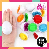 Montessori Children's Educational Toys 3D Egg Puzzle Children's Toys 6PCS QL7717