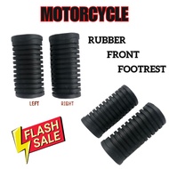 HONDA XRM 125 Fi Motorcycle FRONT Footrest RUBBER color BLACK motorcycle accessories 1pair