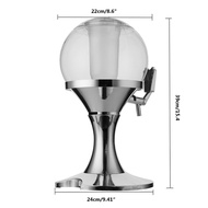 3.5L Beer Beverage Machine Container Pourer Bar Beer Tower Ice Core Drink Liquor Wine Beer Dispenser