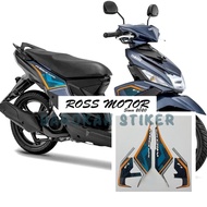 Striping motorbike stickers for Yamaha Mio m3 125 mio125 2019 2020 fi Navy blue list of standard qua