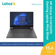 HP Victus 15-Fa1232TX 15.6" FHD 144Hz Gaming Laptop Mica Silver (i5-12450H,8GB,512GB, NV 6GB,15.6", 