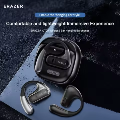 Lenovo Wireless Earbud OWS Ear Hanging Earphones Bluetooth 5.4 Intelligent Noise Reduction Stereo Ac