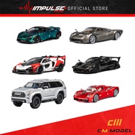 [PREORDER] CM Model 1:64 Pagani Utopia / Toyota Sequoia / Mclaren Senna / McLaren 765LT / Zonda / Co