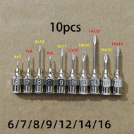 10pcs Veterinal 304 Stainless Steel Short Needle Fish Pigeon Chicken Pig Animal Injection Needle Vet