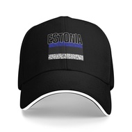 Flag Estonia Country Souvenir Famous Logo Top Selling Baseball Cap