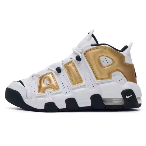 Nike (Nike) Big Kids' Shoes, Women's Shoes, Sneakers, Air More Uptempo (Gs) Cushioning Casual Shoes 