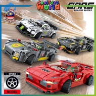Car Toy Building Toy Gift For Age 6 -12 Year Old Kid Boy, Building Racing Cars For Kids Building Blo