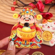 冰箱贴 Refrigerator Magnet 2026新款旋转冰箱旋转招财猫财神冰箱贴冰箱贴财神摆件冰箱贴6.16
