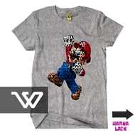 Mario BROS CARTOON T-SHIRTS 9 SIZES S - 7XL ADULT JUMBO BIGSIZE BIG SIZE & CHILDREN'S T-SHIRTS PREMI