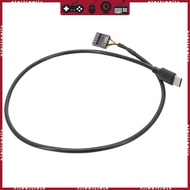 STA Motherboard USB 9pin to Type C Cable Shielded USB Cable for Graphics Card