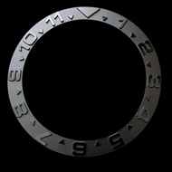 Black Steel YM Bezel insert for Seiko SKX007, SKX009, New Seiko 5 Sports, etc
