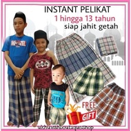 🔥 ReadyStok Kain Pelikat Sarung Instant Budak Kanak Berkhatan Sunat Pinggang getah | Seluar pelekat 