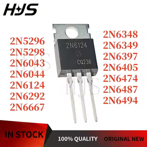 10PCS 2N6487 2N6043 2N6494 2N6397 2N6292 2N6044 2N6474 2N6667 2N6349 2N6405 2N5298 2N5296 2N6348 TO-