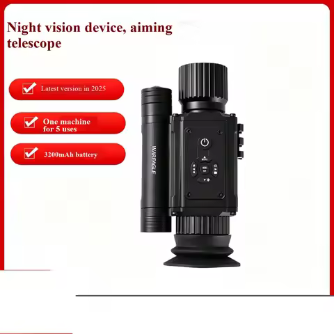 Private model head-mounted binocular night vision device, outdoor binocular high-definition infrared