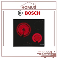 BOSCH Series 6 Electric Hob 60 cm surface mount without frame (PKK651FP8E)