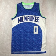 Hot-Pressed 24 Bucks 34 Blue City Letter Brother Yannis-Adeto Quebo 0 Leader Middleton Basketball Je