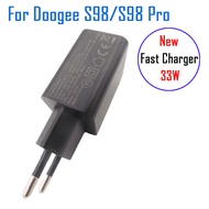 ใหม่ Original DOOGEE S98 33W Fast Charger ศัพท์มือถือ Quick Charger TPYE-C สาย USB ข้อมูลสำหรับ DOOGEE S98 Pro ศัพท์สมาร์ท