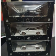 Time Micro 1/64 Nissan Skyline GT-R R34 Z-Tune (Gloss Black, Pearl White &amp; Silver)w open hood &amp; LMGT4 *1st wave *499pcs