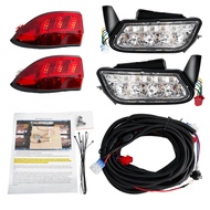 Golf Car Club Car Tempo LED Club Headlight and Tail Light Kit