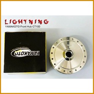 ▨ ∳ ◭ YAMAKOTO rear Hub CT100 Front hub Bajaj CT100 hub set