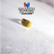 0.50GM-916 GOLD BOY BABY RING-916 BANGLE-916 INDIAN BABY RING-916 GOLD-916 BABY CINCIN-916 BOY BABY 