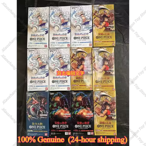 100% Genuine BANDAI Full Series One Piece Card Game OP01-OP12 FB01-FB06 Romance Dawn JAPAN Anime TCG