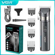 VGR 687 Professional Hair Trimmer Clipper สำหรับผู้ชายชาร์จตัดผมไร้สายตัดผม T เครื่องจัดแต่งทรงผม Be