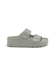 BIRKENSTOCK ARIZONA LEATHER PLATFORM SANDALS