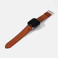 Jessenia Original - 龍脊行山徑圖案印花22mm Apple Watch牛皮錶帶 適合42mm 44mm 45mm 49mm錶面