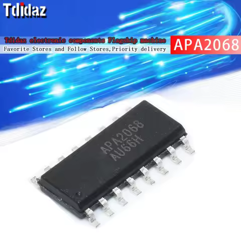 5PCS Original authentic APA2068KAI-TRG APA2068 SOP16 audio power amplifier IC