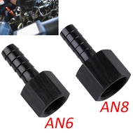 6AN 8AN Thread Male To 3/8" Fuel Line Hose Adapters AN6 AN8 Hose Barbed Fitting Adapter with AN-6 AN