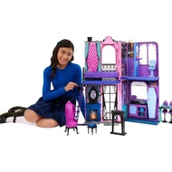 Monster High Boo-antique Hotel Doll House, Foldable Playset with Spooky Surprises