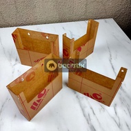 Brochure holder wall flyer holder A5 acrylic table business card cashier cafe brochure rack circular