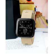 Jam Tangan Pria Wanita Sport Chrono Korea Fashion Quartz Silikon Rubber Analog Watch