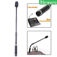 [Kloware] Gooseneck Mic Dynamic Mic DJ Mic XLR Mic for Stage Performance Webcasts