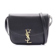 黑色牛皮 Kaia Medium Satchel 肩背包【SAINT LAURENT YSL 聖羅蘭】 634818
