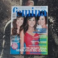 Majalah Femina No.39/2005 Edisi Hut II. Cover Ab Three