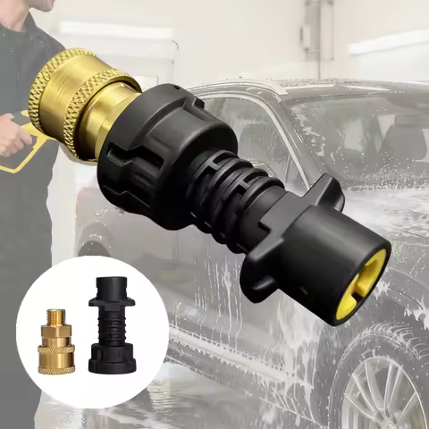 New KARCHER High-Pressure Washer Adapter 1/4" Quick Connect Compatible with K2-K7, Stable, Leak-Proo
