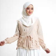 Rabbani - Tunik Atasan Muslim Wanita Lengan Panjang Dewasa Tunik Dara Shinevi SG