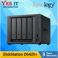 Synology DS425+ / DS925+ 4-Bay NAS + ( 2 Units ) SYNOLOGY HAT3300 2TB / 4TB / 6TB / HAT 3310 8TB HDD
