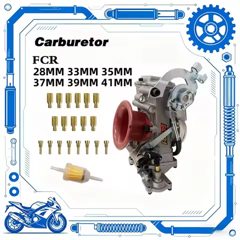 FCR 28/31/33/35/37/39/41MM Motorcycle Accessories Carburetor For KTM HONDA SUZUKI CRF650 FS450 WR400