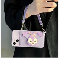 UNGU Softcase Beautiful Purple Rabbit Wallet FH60 EQ26 Xiaomi Redmi A1 A1+ A2 A3 4A 4 4X 5 5A 5+ 6 6