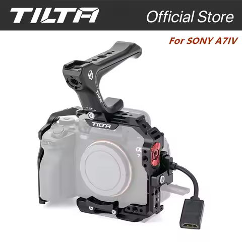 TILTA TA-T30-FCC-B for Sony A7 IV a7m4/a7r5 Full Camera Cage Kit for Sony Alpha7 IV SONY A1/A73/A7S3