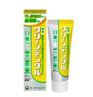 第一三共 Clean Dental 保健潔齒口氣護牙膏(黃) 100g [平行進口] 3985