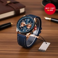 POEDAGAR Sports Quartz Watch for Men 3ATM Waterproof Calendar Feature